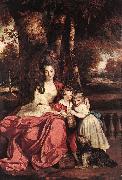 REYNOLDS, Sir Joshua Lady Elizabeth Delm and her Children china oil painting reproduction